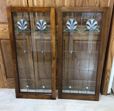 Antique stained leaded for sale  Hales Corners