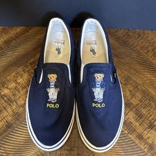 Tênis Polo Ralph Lauren Polo Bear azul marinho (13 masculino)  comprar usado  Enviando para Brazil
