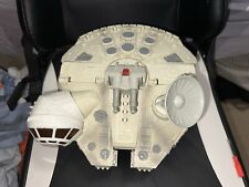 🦄Hasbro /Star Wars / Millenium Falcon nave espacial LFL '2001 brinquedo Playskool. comprar usado  Enviando para Brazil
