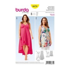 6674 patron burda d'occasion  France