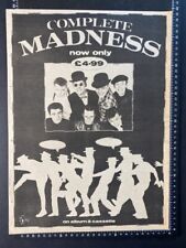 Madness complete madness for sale  STRATHAVEN