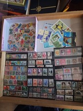 Gros lot timbres d'occasion  Marennes