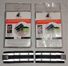 Par de faixas refletoras de tornozelo equestres NOS iluminadas por LED para cavaleiros comprar usado  Enviando para Brazil