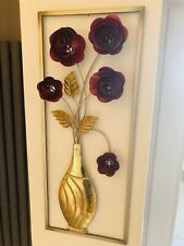 Metal rose wall for sale  PAIGNTON