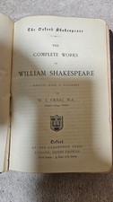 Usado, ‡ 🎭 Complete Works of Shakespeare by W.J. Craig • Undated Antique Leather Bound comprar usado Usado, ‡ 🎭 Complete Works of Shakespeare by W.J. Craig • Undated Antique Leather Bound comprar usado  Enviando para Brazil