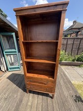 Sheesham wood bookshelf for sale  NOTTINGHAM