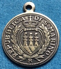 Medaglia repubblica san usato  Garlasco