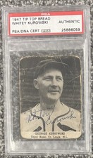 Usado, 1947 Tip Top Bread Whitey Kurowski autografado St. Louis Cardinals HOF assinado PS comprar usado  Enviando para Brazil