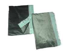 CORTINAS PAINÉIS 54X84 OPAL HOUSE VELUDO VERDE-AZULADO FILTRAGEM MACRAMÊ (2) comprar usado CORTINAS PAINÉIS 54X84 OPAL HOUSE VELUDO VERDE-AZULADO FILTRAGEM MACRAMÊ (2) comprar usado  Enviando para Brazil