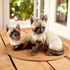 Vintage ceramic siamese for sale  EASTBOURNE