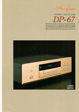 Faltblatt accuphase 67 gebraucht kaufen  Oldenburg (Oldenburg)