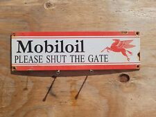 Vintage mobil porcelain for sale  Shavertown