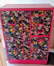 Pink floral wardrobe for sale  BRIDGNORTH