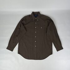 Camisa Polo Ralph Lauren PRL Vintage Original Vintage Masculina Marrom tamanho G, usado comprar usado  Enviando para Brazil