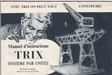 Jeu construction trix d'occasion  Béthune