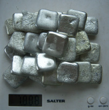 1kg pewter ingots for sale  CHORLEY