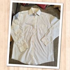 Chemise écru rayures d'occasion  L'Aigle