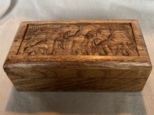 Vintage wooden trinket for sale  NOTTINGHAM
