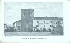 ba321 cartolina trescore balneario piazza cavour bergamo lombardia, usado comprar usado  Enviando para Brazil