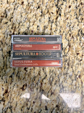 Sepultura Cassettes: Beneath the Remains, Arise, Dead Embryonic Cells, Roots comprar usado  Enviando para Brazil