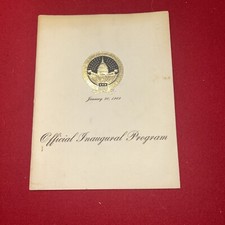Inaugural program 1969 for sale  Boynton Beach