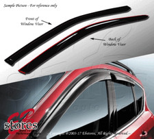 Para 2003-2008 Subaru Forester Fumaça Janela Defletor Guarda Chuva Viseira 2pcs Conjunto, usado comprar usado  Enviando para Brazil