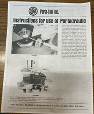 Porta tool portadraulic for sale  Saint Clair