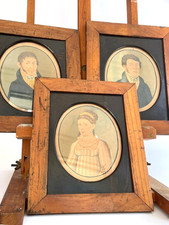 Antik portrait malerei gebraucht kaufen  Hamburg