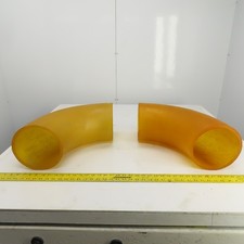 Forro de tubo de uretano PU resistente à abrasão cotovelo 45° 8" OD lote de 2 comprar usado Forro de tubo de uretano PU resistente à abrasão cotovelo 45° 8" OD lote de 2 comprar usado  Enviando para Brazil