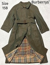 Trench coat Burberry Prorsum Nova Check cáqui iridescente feminino EUA tamanho XL autêntico comprar usado Trench coat Burberry Prorsum Nova Check cáqui iridescente feminino EUA tamanho XL autêntico comprar usado  Enviando para Brazil