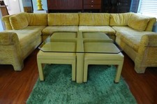 Yellow leatherette coffee for sale  Atlantic Beach