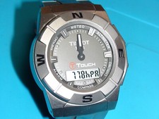 Smartwatch Tissot T-Touch titânio T001520A ANA-DIGI quartzo cristal de safira comprar usado  Enviando para Brazil