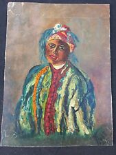 Ancien tableau portrait d'occasion  Le Val