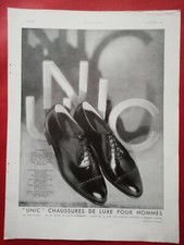 Publicité chaussures unic d'occasion  Le Portel
