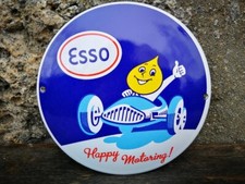 Plaque émaillée esso d'occasion  Le Mesnil-Saint-Denis