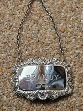Brandy decanter label for sale  PRESTON
