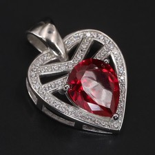 Sterling silver red for sale  USA