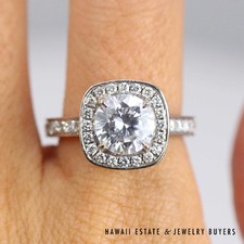 Daussi 1.22ctw diamond for sale  Honolulu