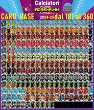 CALCIATORI ADRENALYN  2024-25 2024/25  CARD BASE  dal 181 al 360 bis plus upgrad na sprzedaż  Wysyłka do Poland