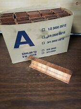Copper coated staples for sale  Mount Washington