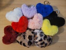 pompom key heart chain for sale  Houston