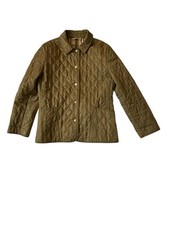 Burberry green quilted for sale  Southbury