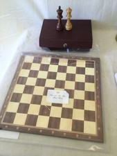 Wooden reversible chess for sale  EVESHAM