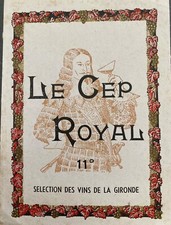 Etiquette vin gironde d'occasion  Saint-Perdon