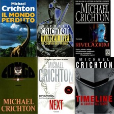 Libri michael crichton. usato  Cerea