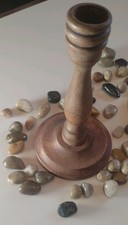 Pair wooden candlestick for sale  OLDBURY