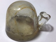 Garrafa de tinta vitoriana de vidro transparente antiga Early DOME TEA KETTLE comprar usado  Enviando para Brazil