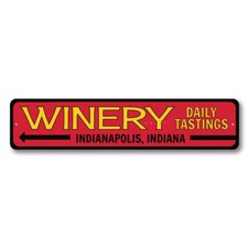 Winery sign personalized for sale  Lizton