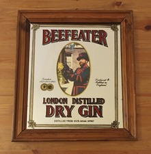 Specchio vintage beefeater usato  Roma