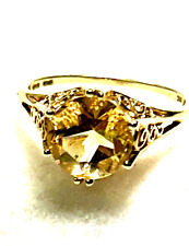 Citrine 14k gold for sale  Franklin